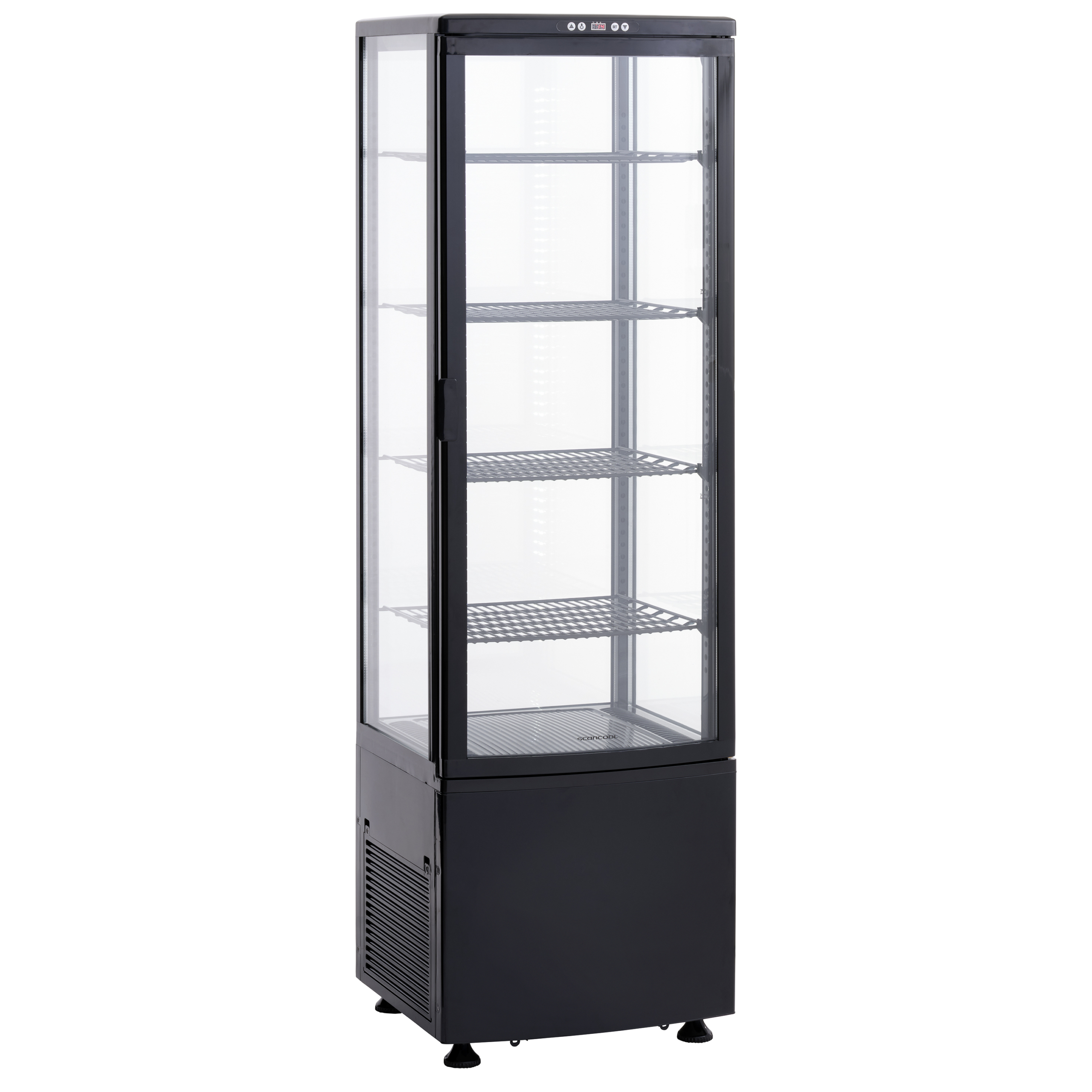 ScanDomestic RTC 237 BE kommercielt køleskab og kommerciel fryser Displaykabinet til køleskab 176 L Fritstående B